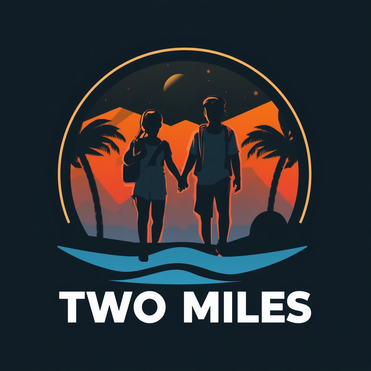 The Two Miles logo